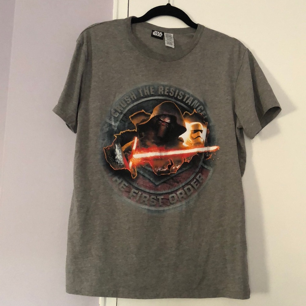 New Gray Star Wars Shirt